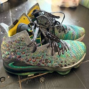 Nike LeBron XVII Multicolor Gs 17 I Promise Lace Size 7M/8.5W Basketball Shoes